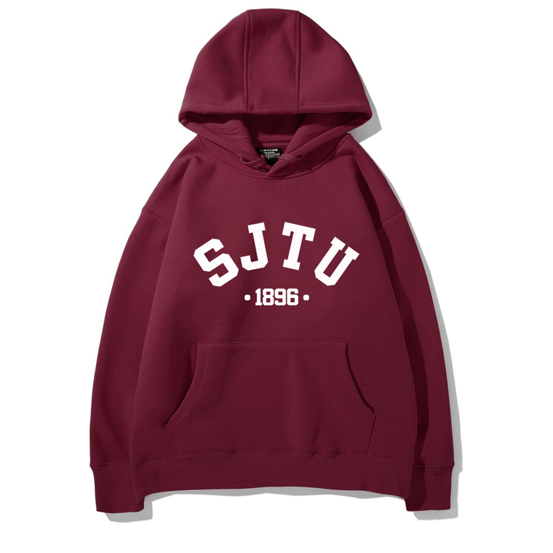 Shanghai Jiao Tong University Original Souvenir Sweatshirt, Graduation Season Party Class Uniform, Long-Sleeved Sjtu Thickened Hoodie
