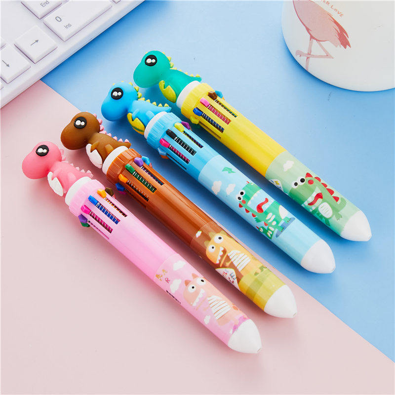 Ballpoint pen cute cartoon animal shape super cute 0 38ins simple students with Korean creative Net Red Girl
