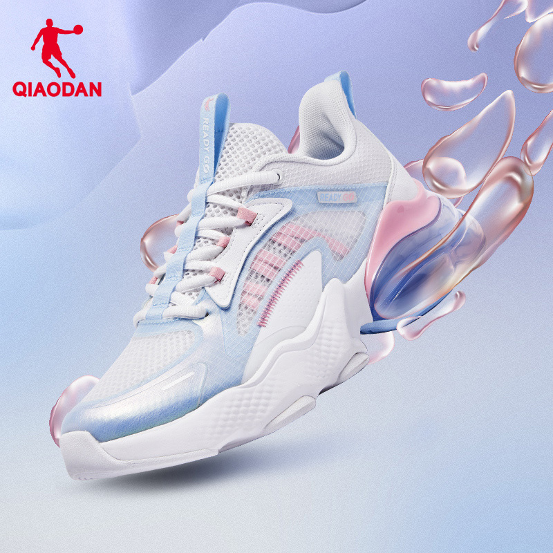 Jordan Sneakers for Women 2026 Summer New Air-Cushion Shoes Shock-Absorbing Running Shoes Official Authentic Lightweight Shock-Absorbing Shoes