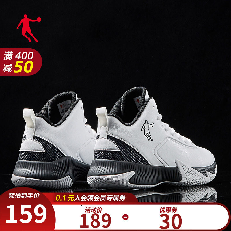 Jordan Basketball Shoes Men's Owen 5 Students Real Fight Summer Breathable Low-Help Men's Shoes Non-slip Sneakers Wear-fighting boots