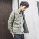 22SS American washed distressed Japanese workwear trendy 4-pocket jacket ທະຫານພາກຮຽນ spring ແລະດູໃບໄມ້ລົ່ນຫຼາຍຖົງ camouflage jacket ສໍາລັບຜູ້ຊາຍແລະແມ່ຍິງ