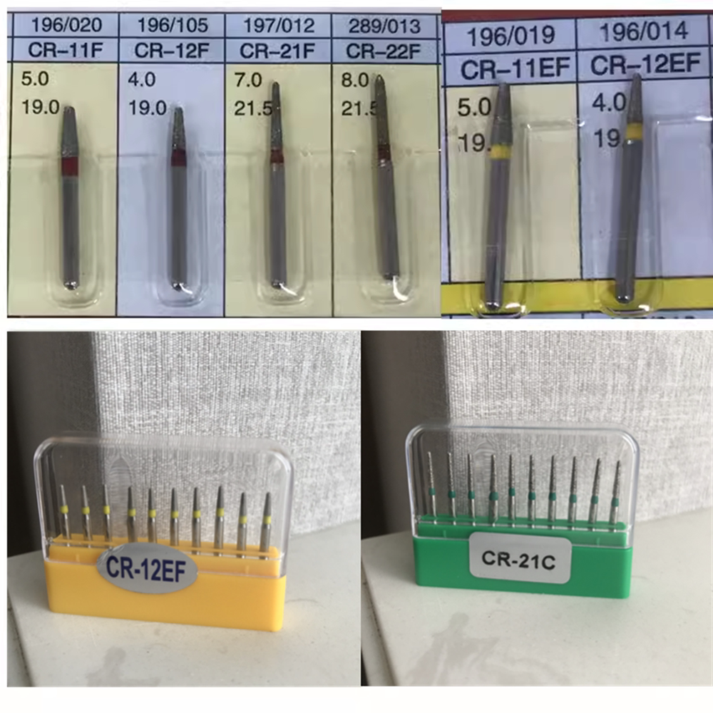 口腔金刚砂车针德国技术CR系列高速手机牙科内嵌备牙广东厂家直销