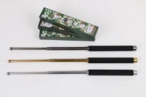 Savage Valley Multifunctional Thickening Stick Anti-wolf Telescopic Stick Three-section Self-defense Stick Fighting Self-defense Stick Stick Roll