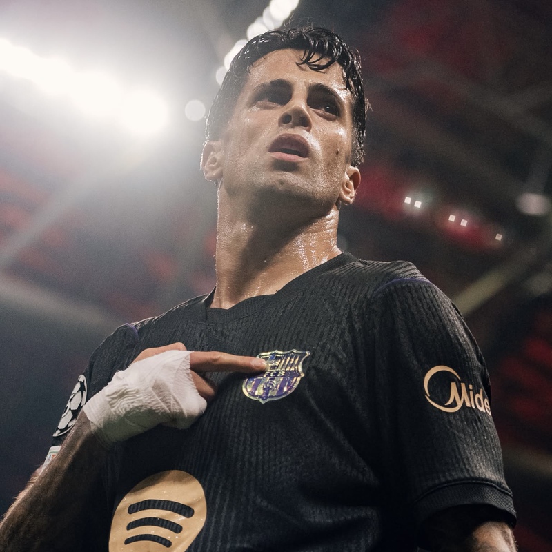 [in Stock] 26-27 Barcelona Away Short-Sleeved Player Version Jersey Ii2752-505 Without Armband