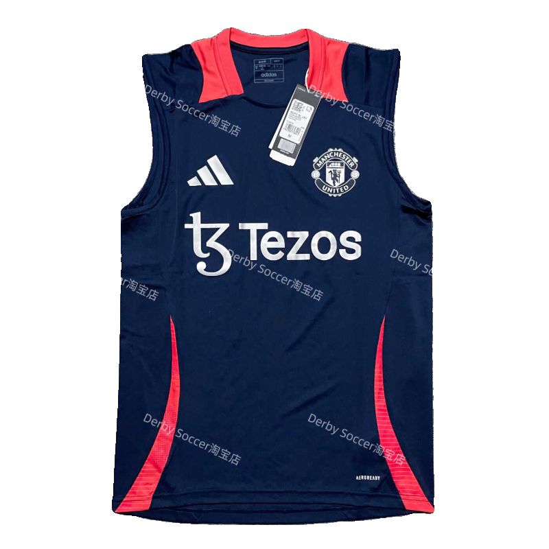 [in Stock] 23-24 Manchester United Sleeveless Warm-Up Training Vest It2019