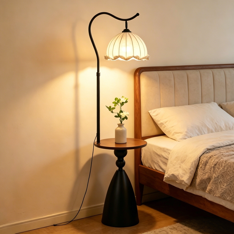 Magic Alternative to Bedside Table, Home Bedroom Bedside Side Cabinet, Storage Rack, Solid Wood Small Side Table, Bedside Table with Integrated Light Magic Alternative to Bedside Table, Home Bedroom Bedside Side Cabinet, Storage Rack, Solid Wood Small Side Table, Bedside Table with Integrated Light