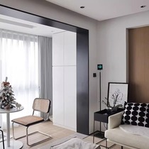 Stainless steel door cover custom door frame wrapping side door sleeve extremely narrow light lavish balcony Entrance Elevator Entrance door frame