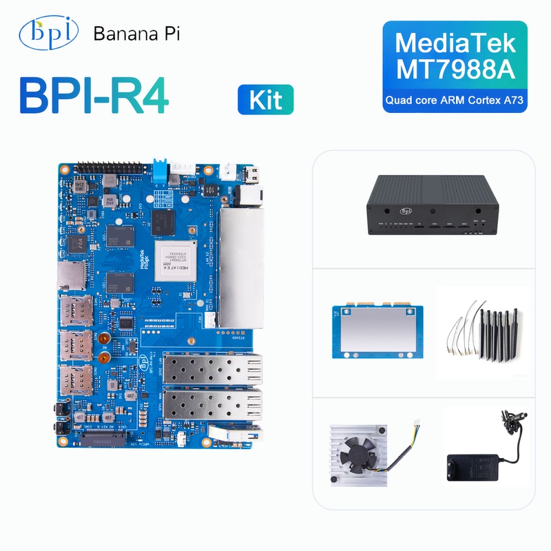 Banana Pi Bpi-R4 Router Development Board Hot-Selling Package