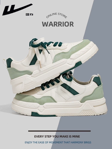 Warrior, белая обувь, весенние кроссовки на платформе, тренд сезона