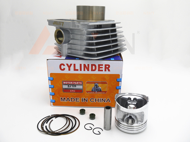Liyen ZJ125 sets of cylinder locomotive engine parts parts Piston ring pin cylinder assembly