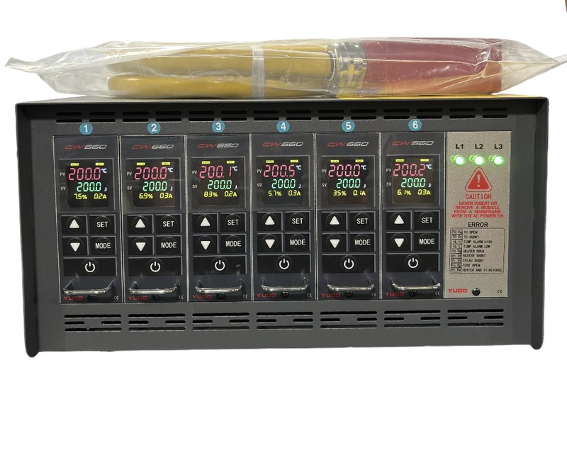 Yudo Hot Runner Temperature Control Board Temperature Control Box Cw660 Mold Plug-In Temperature Controller