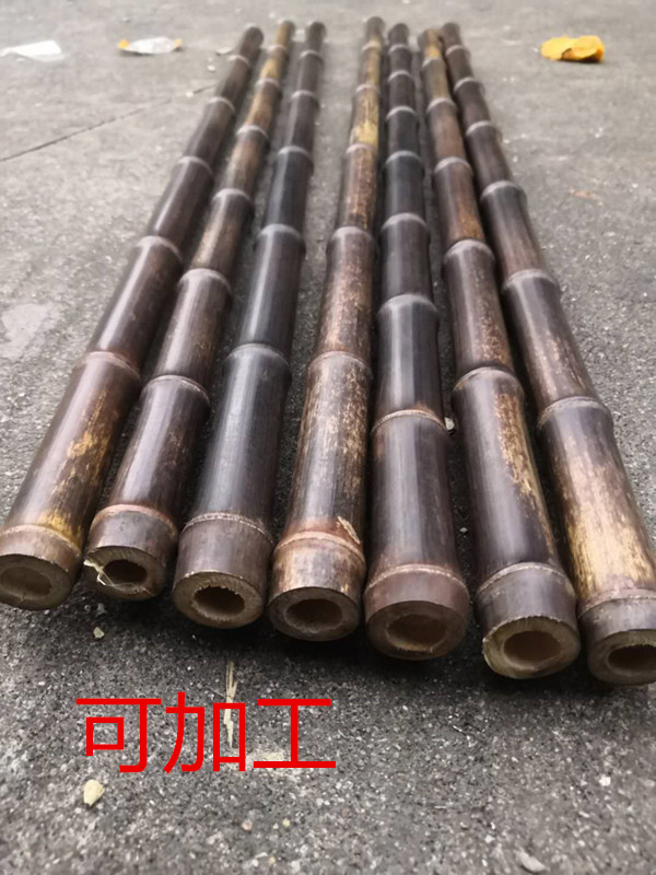 Purple Bamboo Cave Siu Material Qin Xiao Material Black Tiger Yellow Eel Material Instrument Practice Hand Professional Flute Density Good Pressure Hand