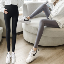 Pregnant women leggings shark pants spring and autumn thin wear Barbie yoga magic pants plus size slim pants women Spring Wear