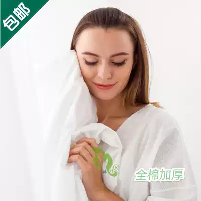 Sheng Mei Zi disposable cotton bath skirt bathrobe beauty salon hotel travel business pajamas Sauna sweat steaming clothes