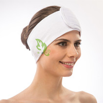 Wash face makeup hair band hairband towel hair belt headband beauty salon bag turban hair cover Velcro soft