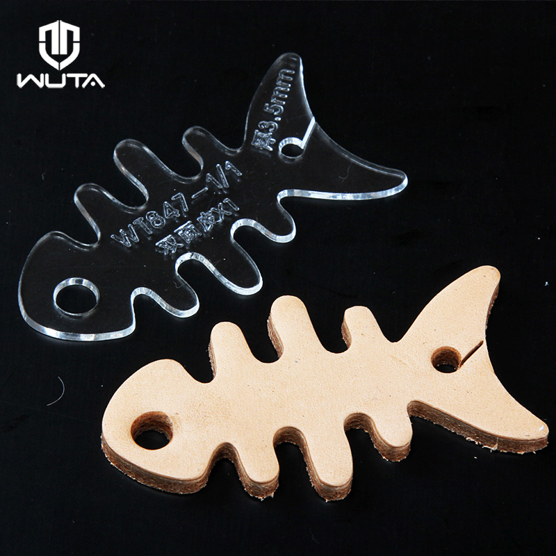 Without it Headphone cable Data cable winder version acrylic paper grid diy handmade leather goods storage portable leather parts