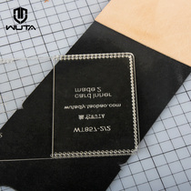 Freight make-up-without it double-layer leather fitting scribing and cutting stitching tutorial full text