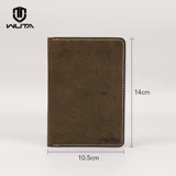 Без этого карта паспортная сумка версия для рисования бумаги -кожа ручной работы, Diy Design Board Leather Tool Wt834