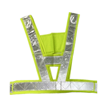 Paola reflective vest lattice reflective vest vest fluorescent yellow-green construction duty vest 5965