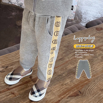 Winter plus suede children pants new fashion 100 Lap Ocean Gas Boy Fashion Fried Street Pants Baby Baby Warm Pants