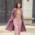 Thương hiệu Jonita dành cho phụ nữ mùa thu và mùa đông năm 2021 len mới áo khoác len cashmere hai mặt len ​​dài giữa hai mặt của thương hiệu Jonita - Trung bình và dài Coat