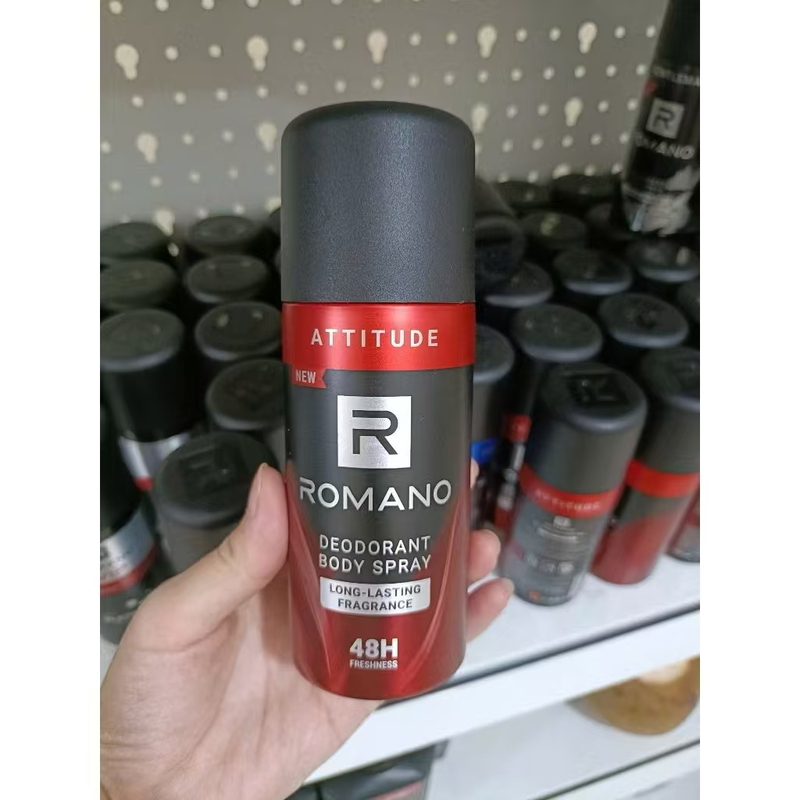 Vietnamese Men's Deodorant Spray 48H Long-Lasting Fragrance Xit Toan Than Romano