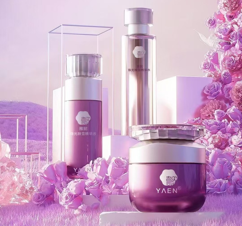 Yajiao Cleansing Mousse Makeup Remover Elastic Water Newborn Pearlescent Snow Essence Water Time Elastic Lotion Spray Essence Cream
