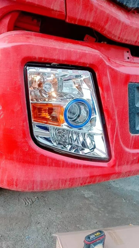 Actual Installation of Dongfeng Special Chassis Tianjin Huashen Special Commercial Vehicle Qingyu D913 Dedicated Chassis Front Combination Headlight Assembly Actual Installation of Dongfeng Special Chassis Tianjin Huashen Special Commercial Vehicle Qingyu D913 Dedicated Chassis Front Combination Headlight Assembly