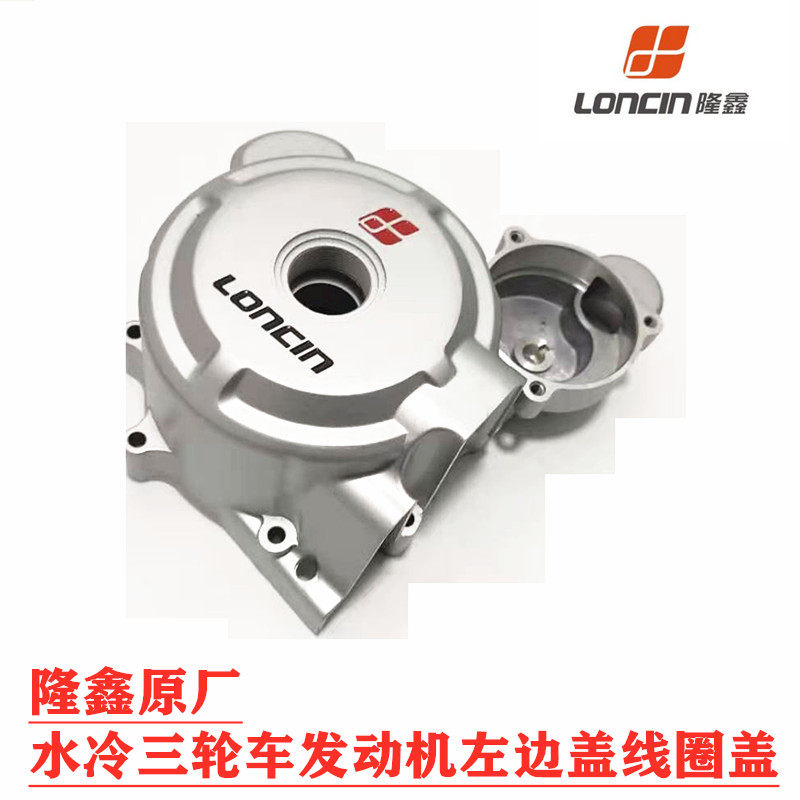 Longxin original accessories 110 150 200 250 300 engine side cover magneto coil left cover