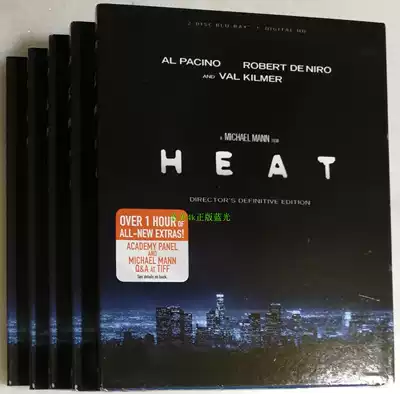 Spot BD genuine Blu-ray disc Heat Thief Firewire Director Limited Edition Newly repaired 2-disc full area Hillsong US