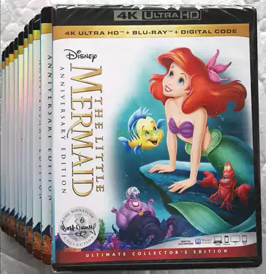 Spot genuine Blu-ray Little Mermaid Little Mermaid 4K UHD disc Oscar Mandarin Hillsong US