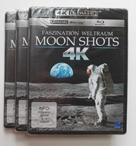 Spot genuine Blu-ray Moon Shots running to the moon 4K UHD disc documentary