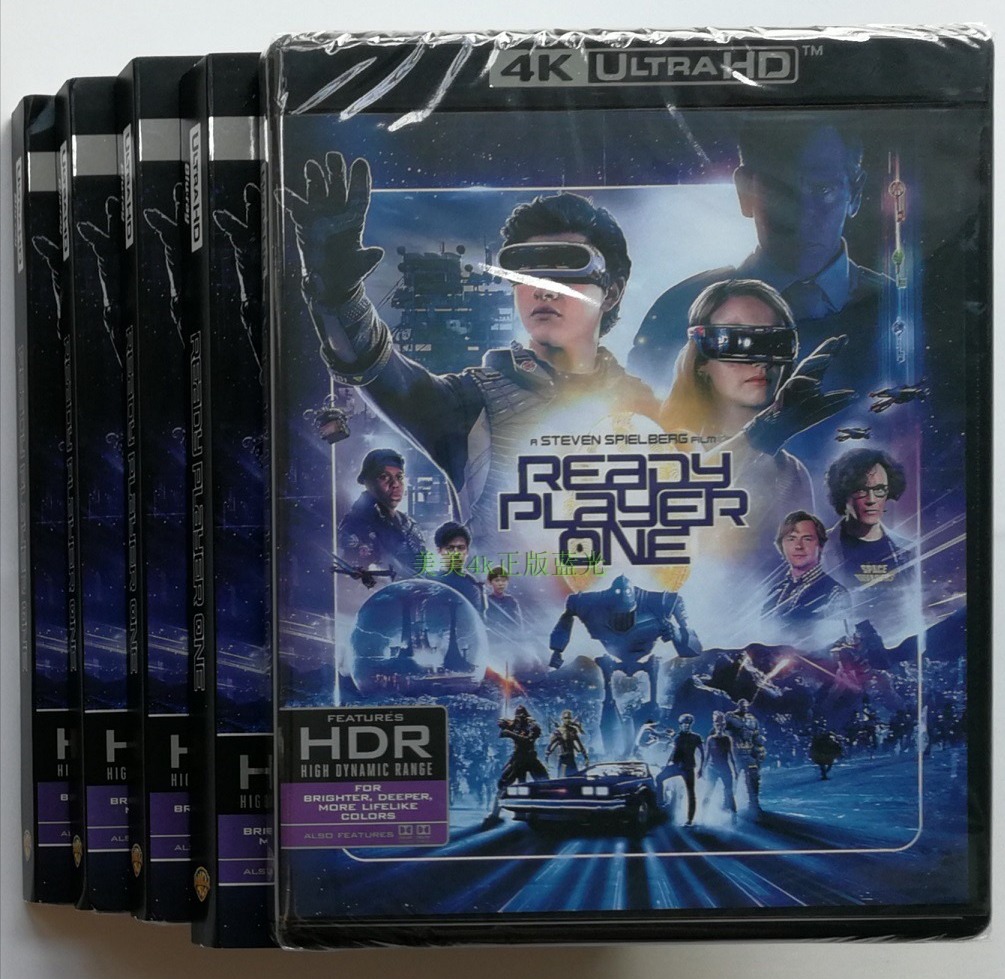 現貨正版藍光ready Player One 頭號玩家4k Uhd 2碟中字bd100us 現貨正版藍光ready Player One 頭號玩家4k Uhd 2碟中字bd100us