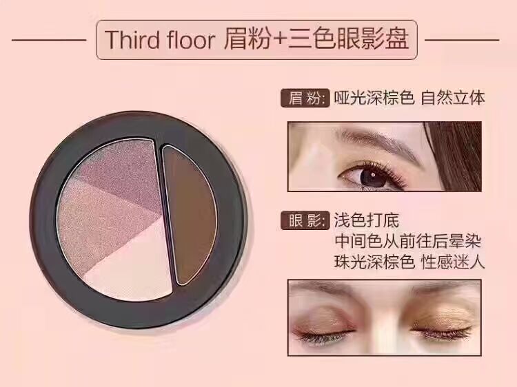 Fensini mới TBC Pandora hộp nhỏ son môi kẻ mắt bột phấn mắt phấn má hồng phấn trang điểm set set - Bộ trang điểm kem nền revlon