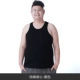 Áo thun cotton nam cộng với phân bón XL Chất liệu cotton thấm mồ hôi mùa hè lỏng lẻo màu áo thể thao nam - Áo vest cotton ao khoac vest nam