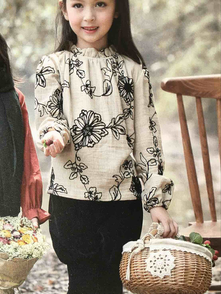 Chemise fille JC.LIU à manche longue - Ref 2086179 Image 9