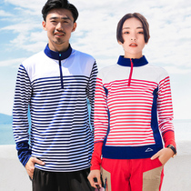 womens quick-drying long sleeve outdoor sports mens sunscreen breathable short sleeve stand collar sweat absorbing mountaineering half sleeve quick-dry t-shirt