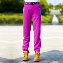 Mountaineering pants Womens outdoor spring and Autumn stretch slim slim casual pants Men breathable running sports pants Hiking pants