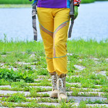 Mountaineering pants womens spring and autumn hiking and running breathable slim-fit pants Summer outdoor sports quick-drying pants thin large size