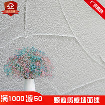 White Texture Lacquer Art Lacquer Paint Indoor Real Stone Lacquer Texture Sand texture Sandstone Costume Shop Wall Grain Lacquer