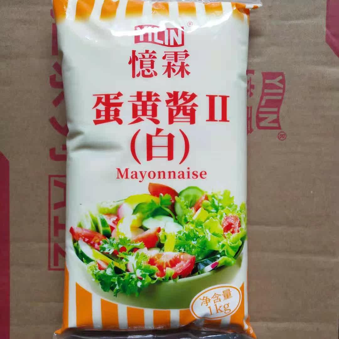 Yilin Mayonnaise (refreshing type) Salad 1kg Yilin Duoli Salad (White) Burger Cuisine Ingredients