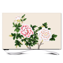 New Chinese style simple modern TV cover 5055 inch 65 inch dust cover cover TV dust cover curved surface