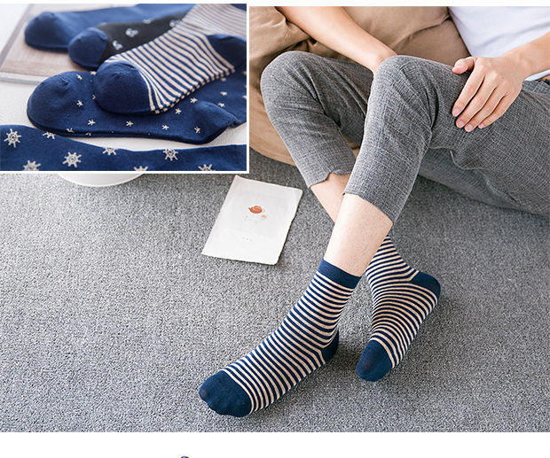Vớ cotton mùa xuân và mùa thu vớ nam thấm hút mồ hôi thấm tất vớ thể thao kinh doanh bình thường vớ ấm cho nam vớ cotton vớ đẹp