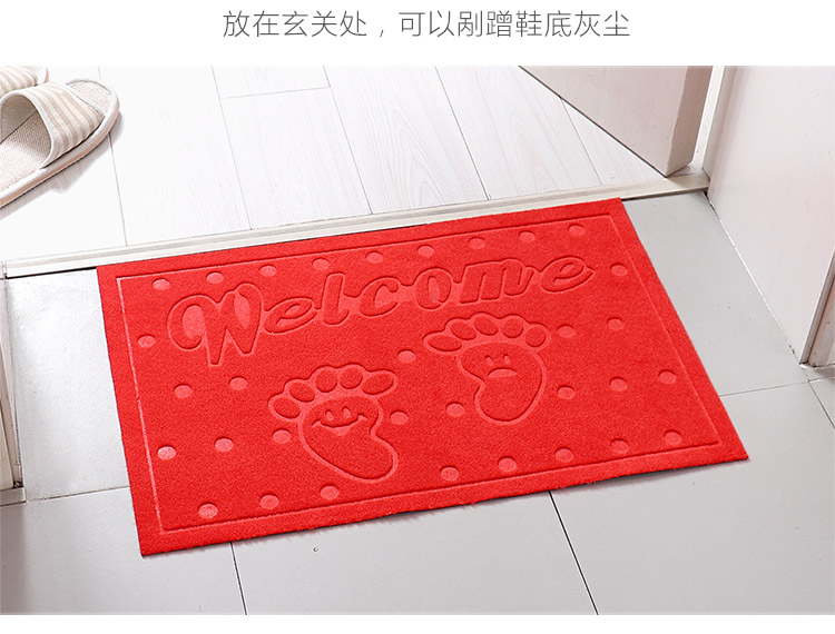 Non-slip thảm phòng tắm cửa chà đất thảm chùi chân sáng tạo phòng tắm nhà nhà thấm thảm sàn thảm dày - Thảm sàn thảm chùi chân cao cấp