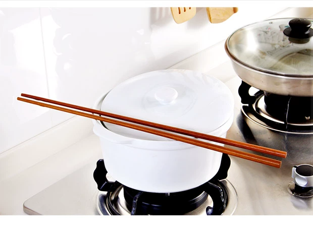 X chống vảy dài đũa bếp bằng gỗ siêu dài mỳ đũa nhà lẩu rán chiên rán cánh gà bộ chén đĩa cao cấp