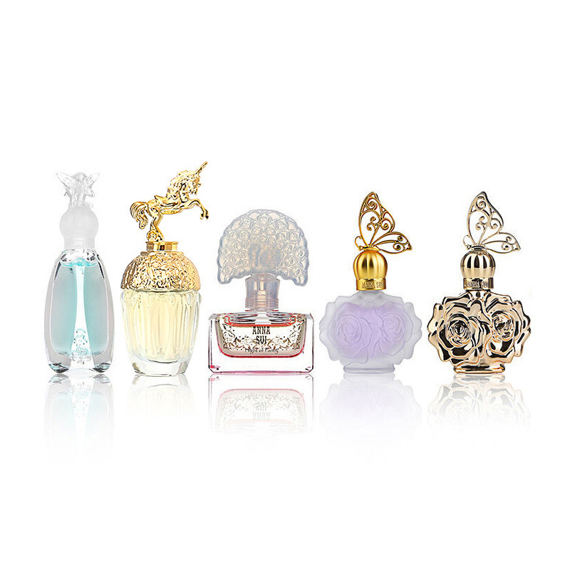 Anna Sui Wishing Elf Doll Unicorn Dancing Elf Mermaid Lady Perfume Q Version Sample