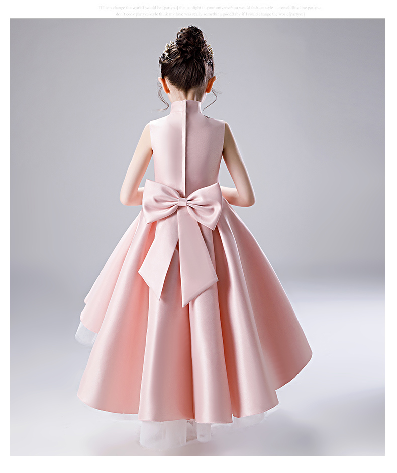 Trẻ em ăn mặc công chúa váy hoa cô gái fluffy nhỏ chủ trang phục buổi tối cô gái trang phục piano cô gái cô gái catwalk - Váy trẻ em trang phục biểu diễn cho bé