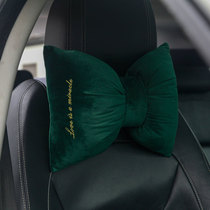 Nordic simple car headrest Neck pillow pillow Car seat Car supplies Car pillow Cervical spine four seasons waist