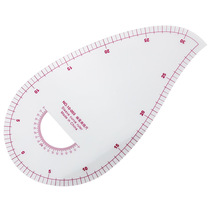 Sleeve cage curve ruler peach shaped ruler clothing drawing cutting proofing ruler