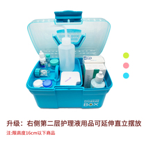 Multi-layer corneal shaping mirror Plastic mirror ok mirror box Storage box Hard RGP lens care portable finishing box